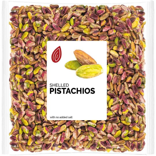 Raw Shelled Pistachios - Natural Unsalted Pistachios | Nuturally